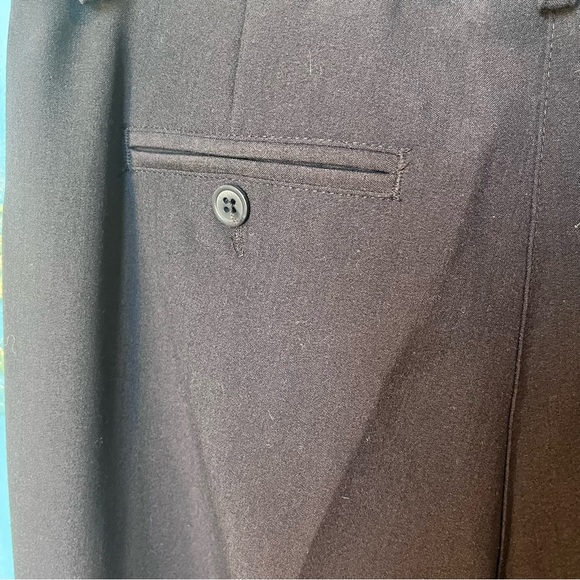 Worthington Modern Fit Ladies Chocolate Brown Dress Slacks 30" Long Size 10 - Picture 2 of 9